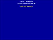 Tablet Screenshot of klitoris.com